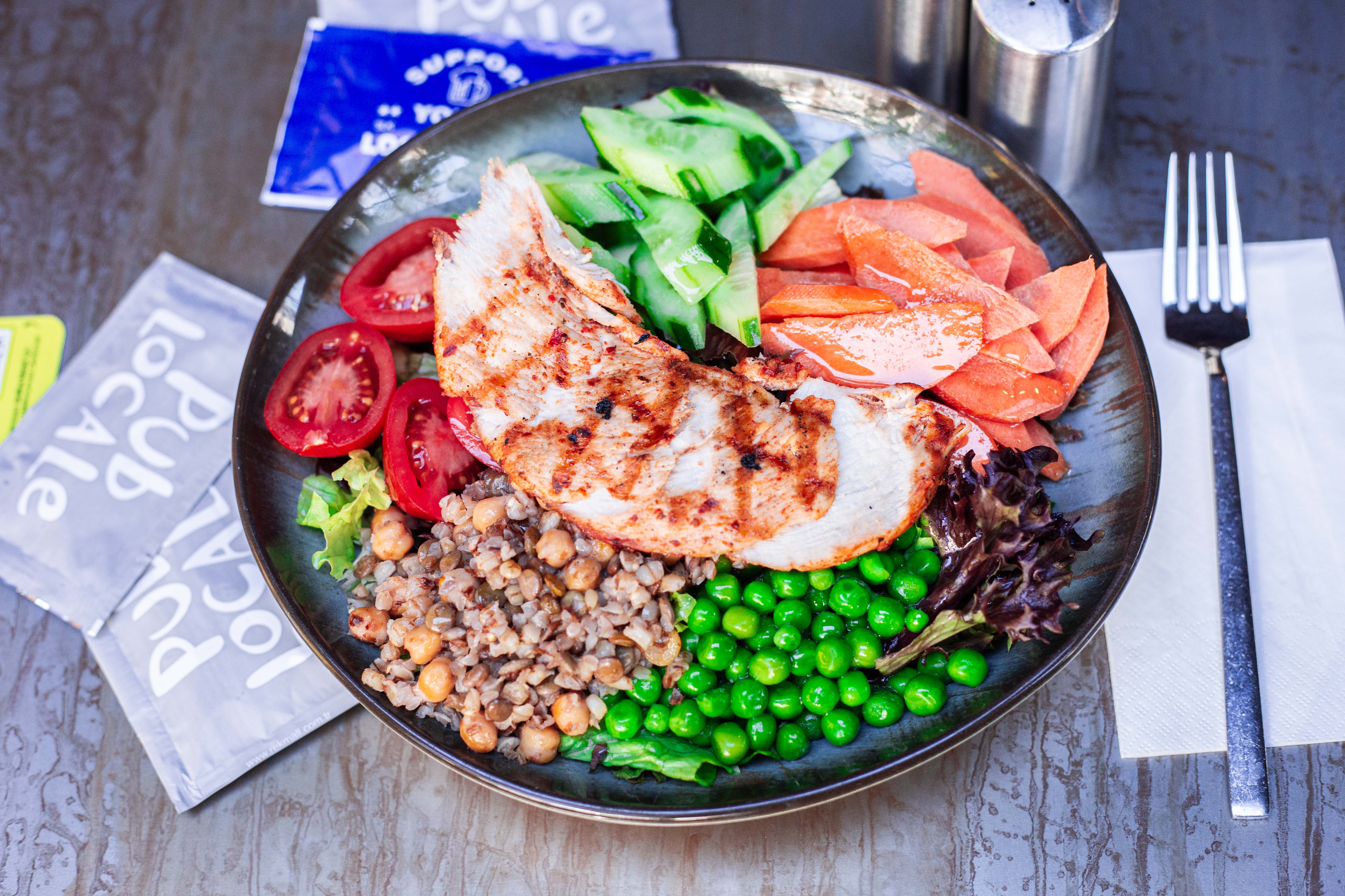 CHICKEN BURRITO BOWL